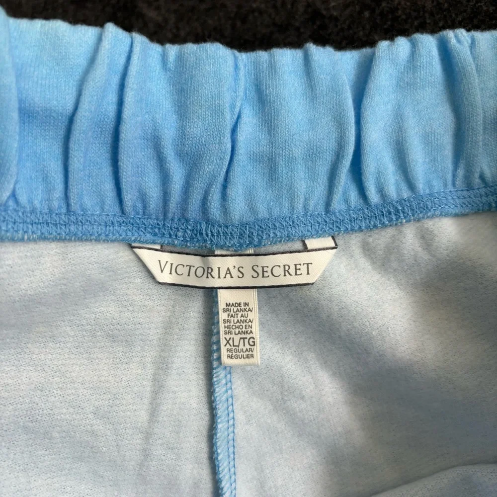 Victoria’s Secret Angel Sweatpants Joggers  Sweats Ocean Blue Beach size XL NWOT